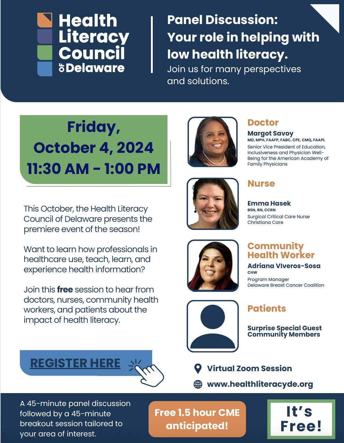 HLCD Virtual Panel Session